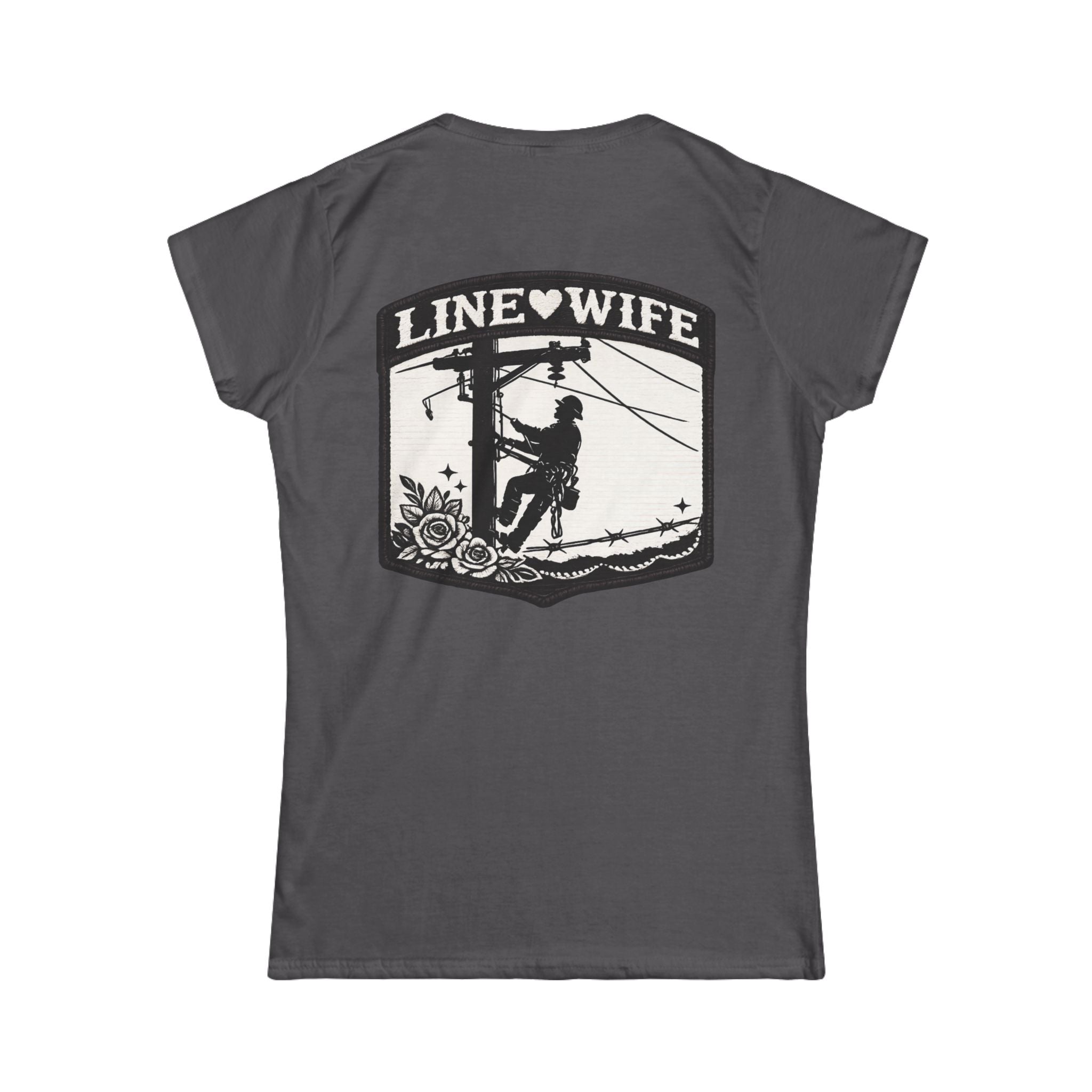 LineDaddy-Line Wife T-Shirt