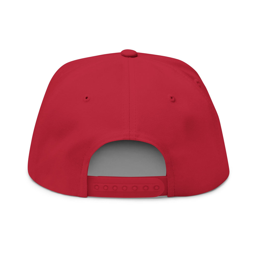 Flat Bill Cap - Line Daddy - Embroidered