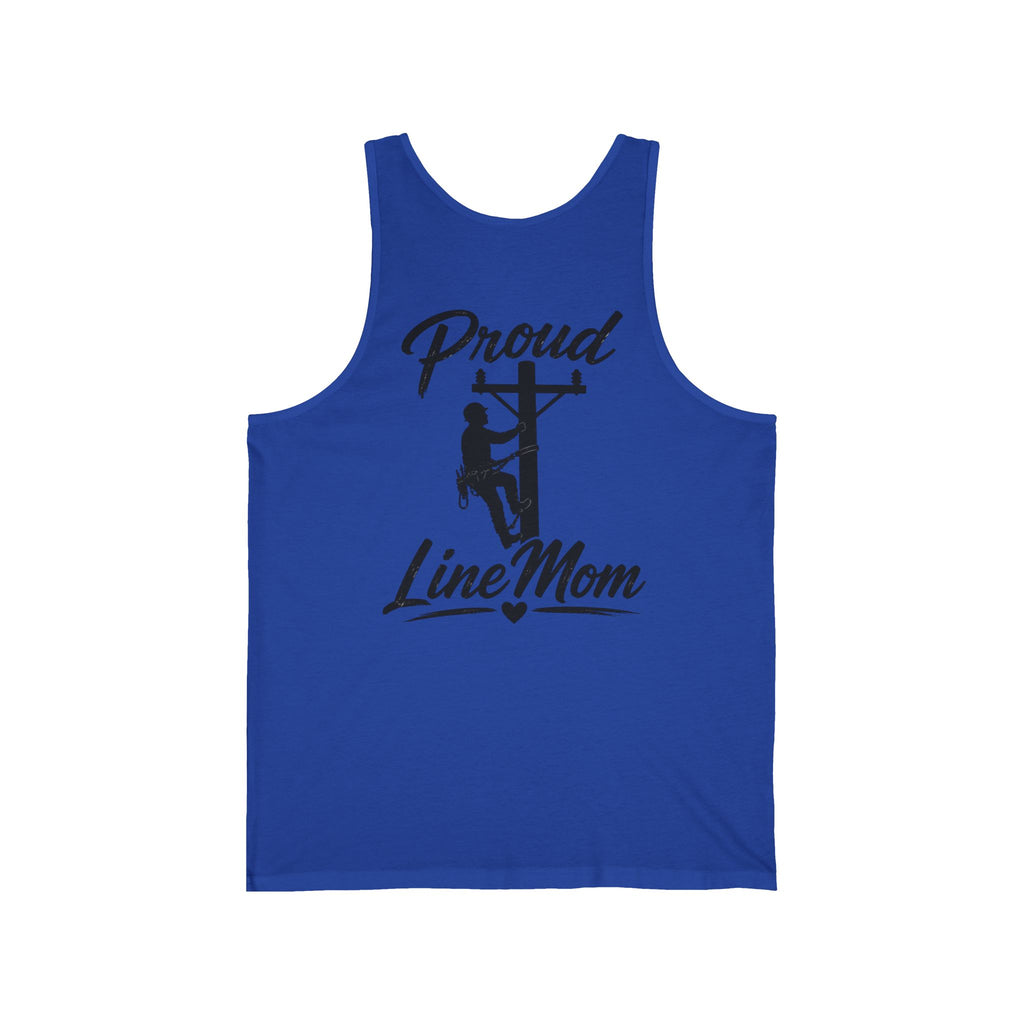 Proud Line Mom Tank Top - Heart