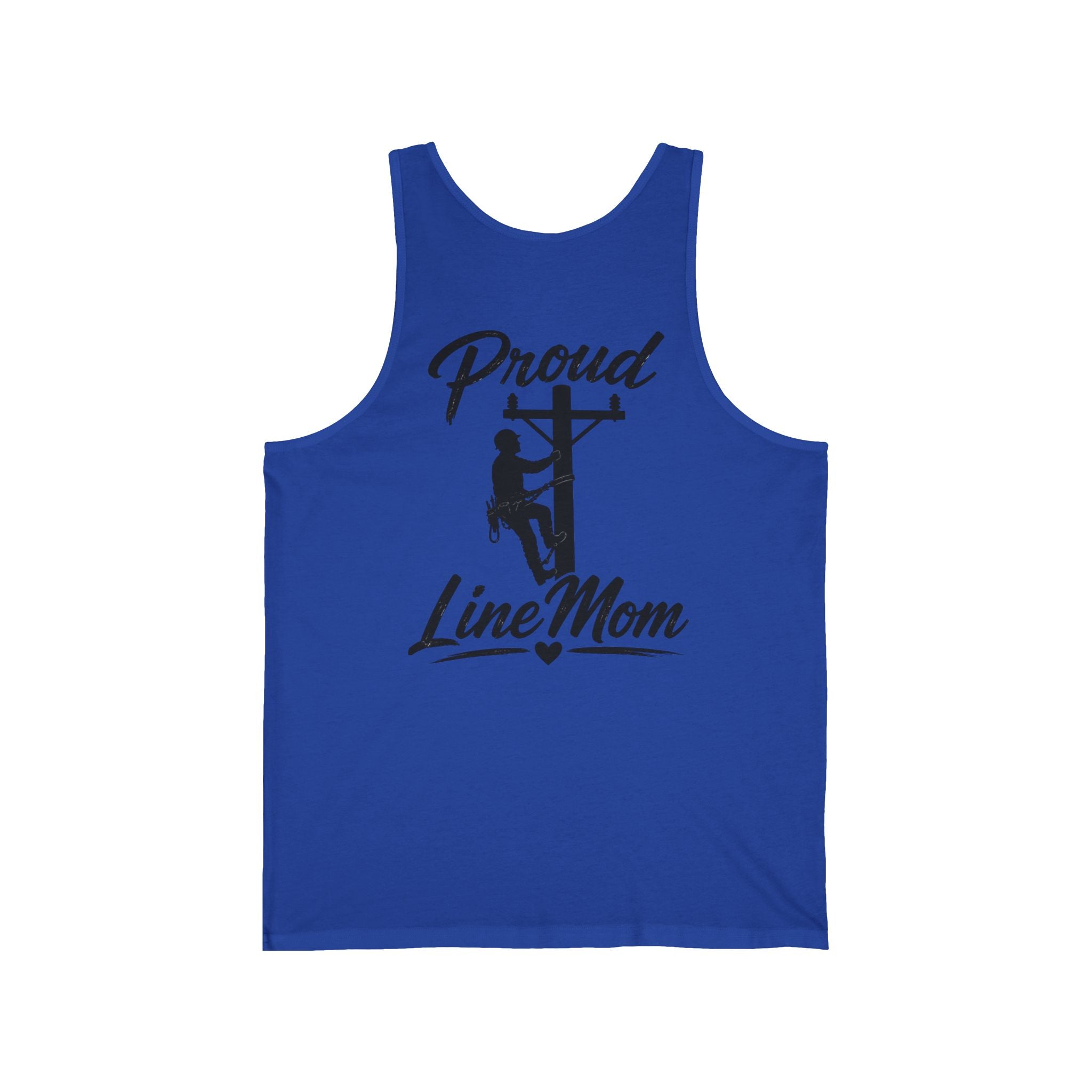 Proud Line Mom Tank Top - Heart