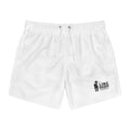 LineDaddy White Swimwear- Small Logo