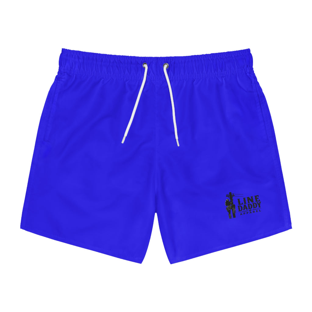 LineDaddy Blue Swimwear- Small Logo