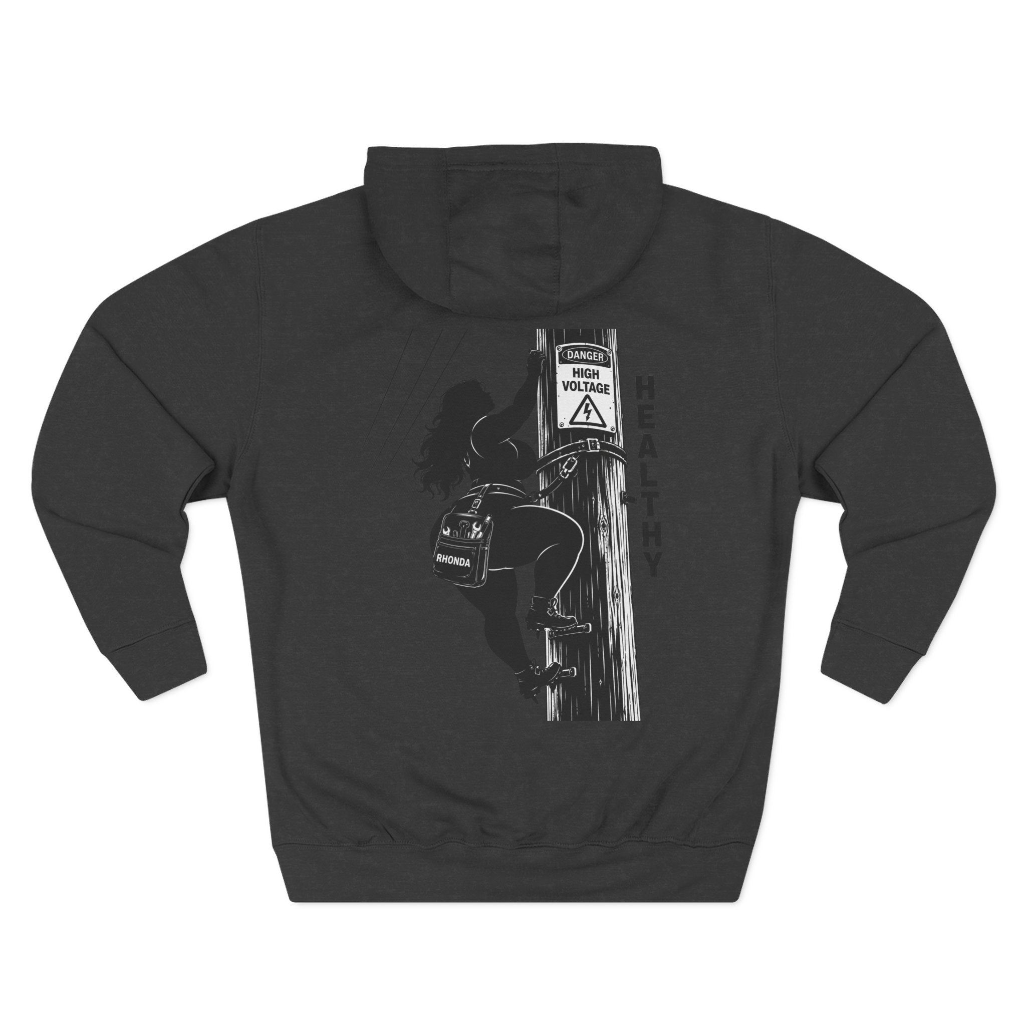 Climbing Girl 'Healthy' Fleece Hoodie