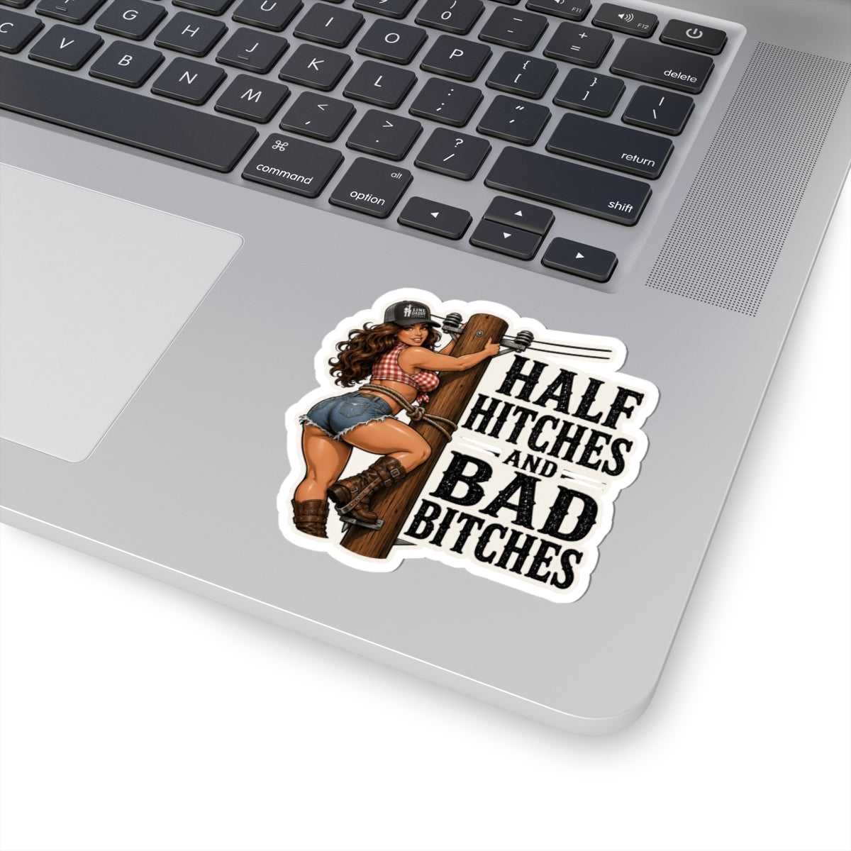 LineDaddy-Half Hitches and Bad B- Sticker