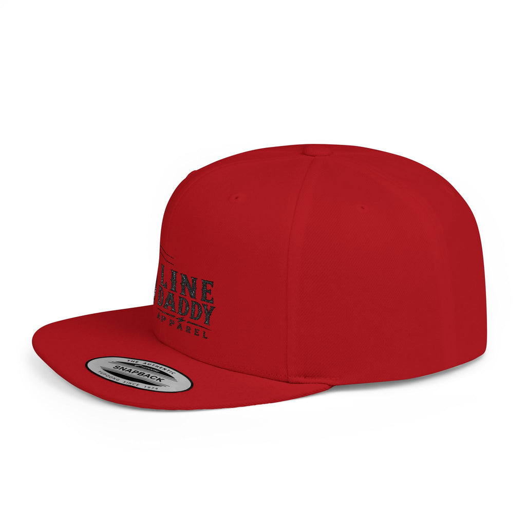 LineDaddyApparel- Flat Bill Cap