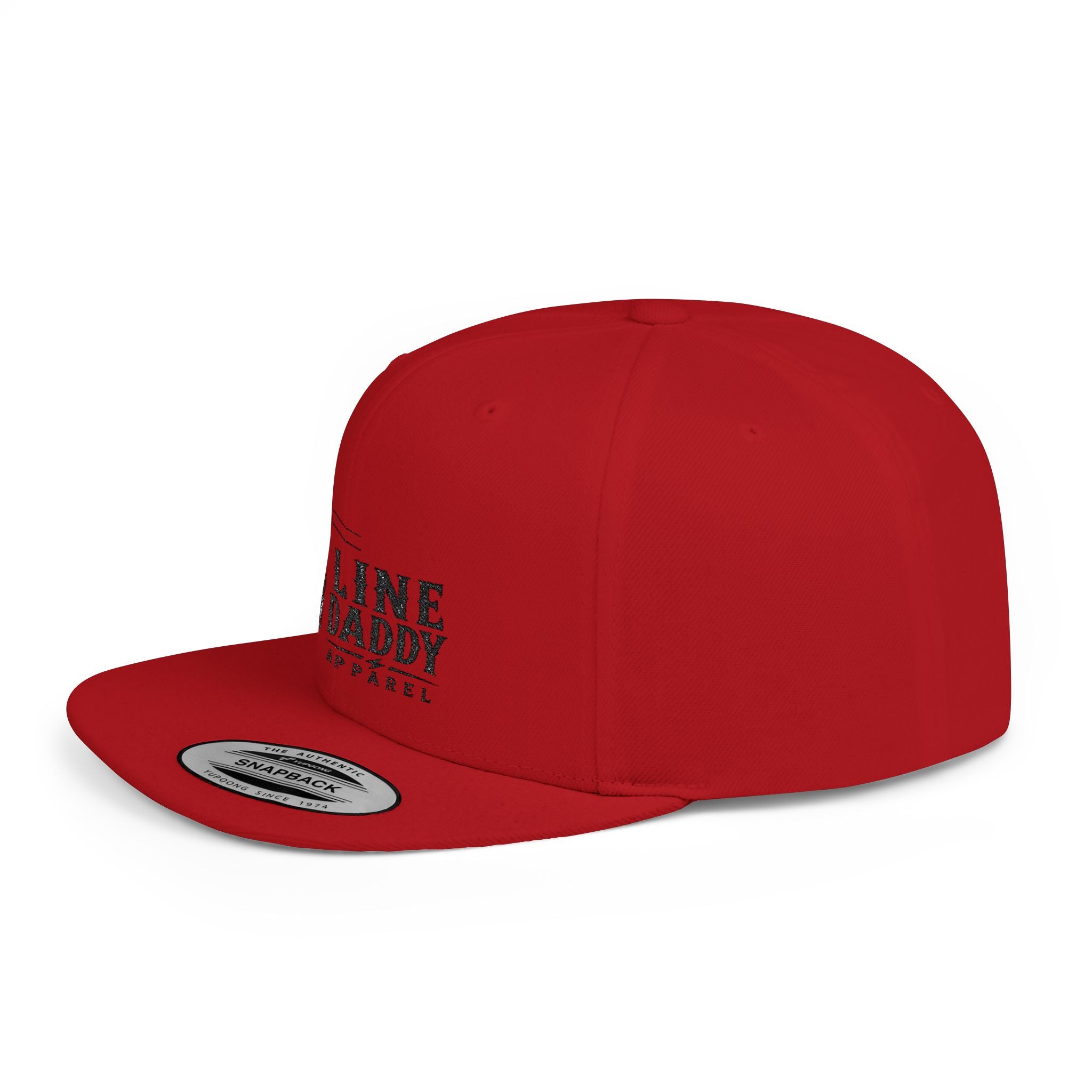 LineDaddyApparel- Flat Bill Cap