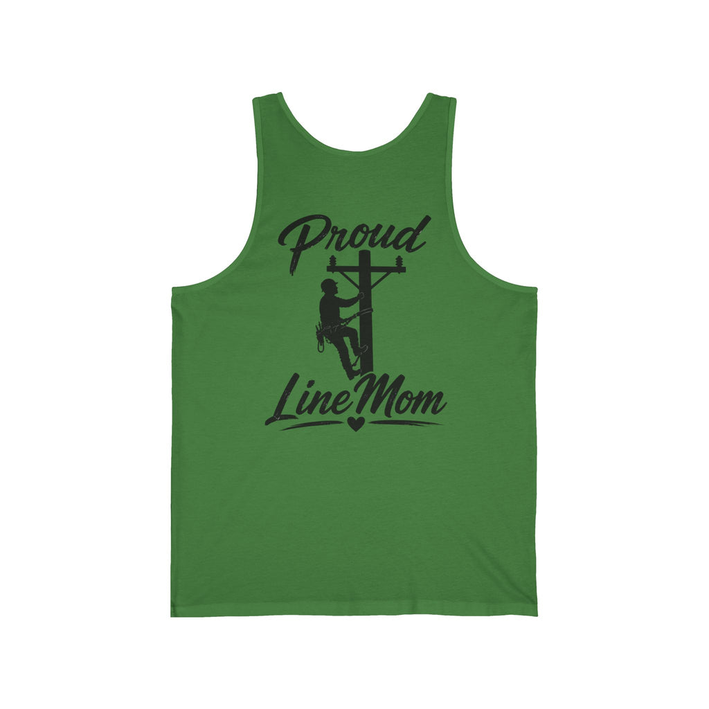 Proud Line Mom Tank Top - Heart