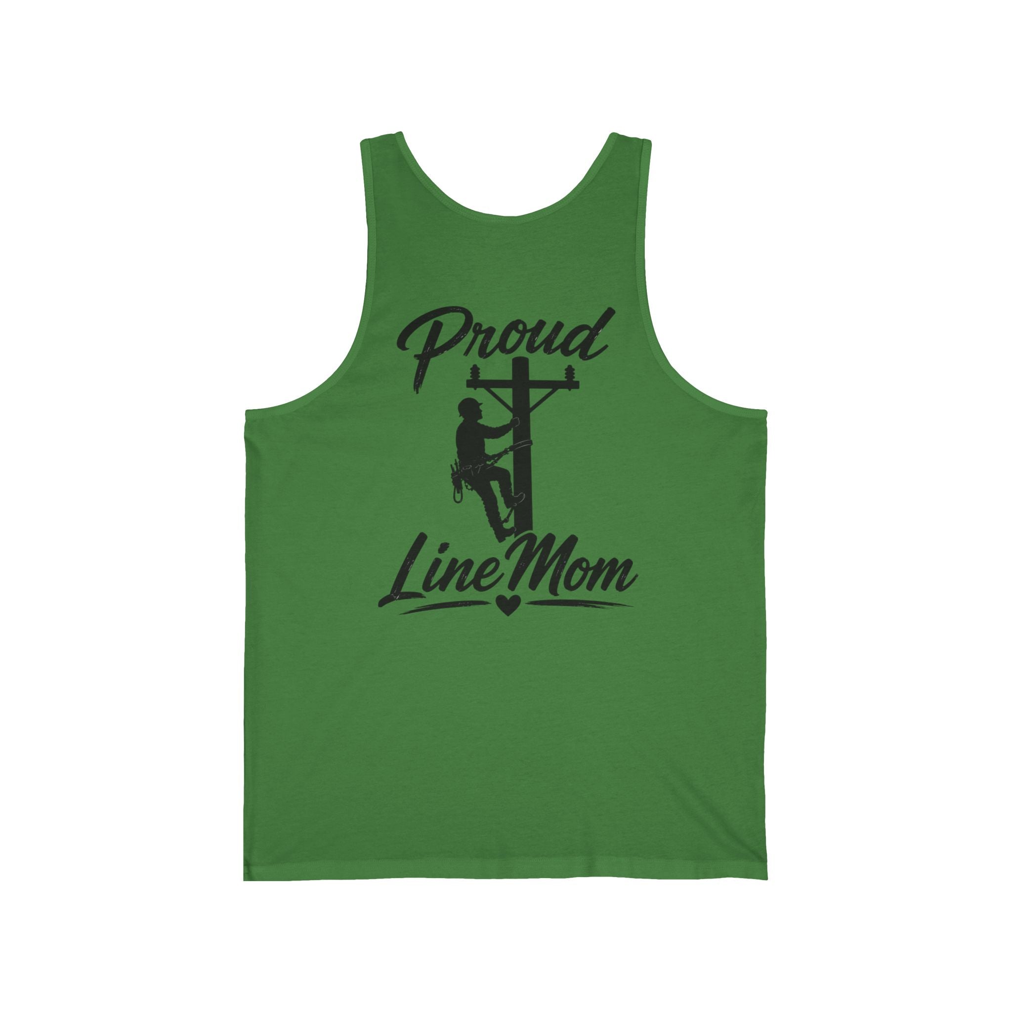 Proud Line Mom Tank Top - Heart