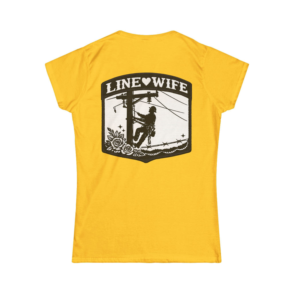 LineDaddy-Line Wife T-Shirt