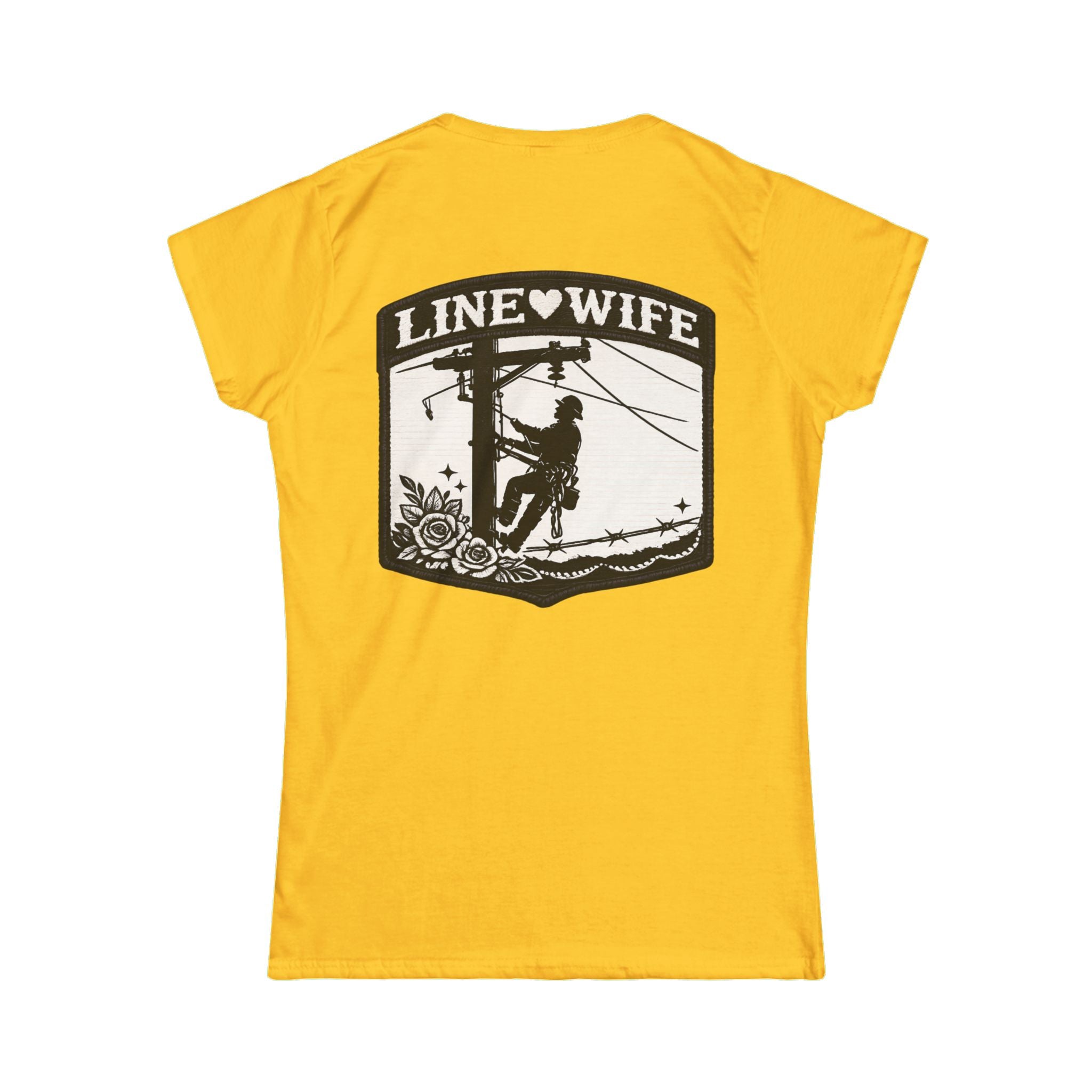 LineDaddy-Line Wife T-Shirt