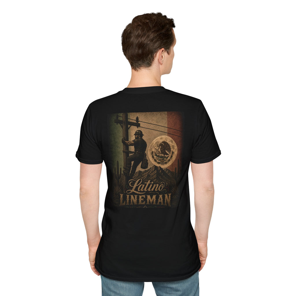 LineDaddy- Latino Lineman T-Shirt