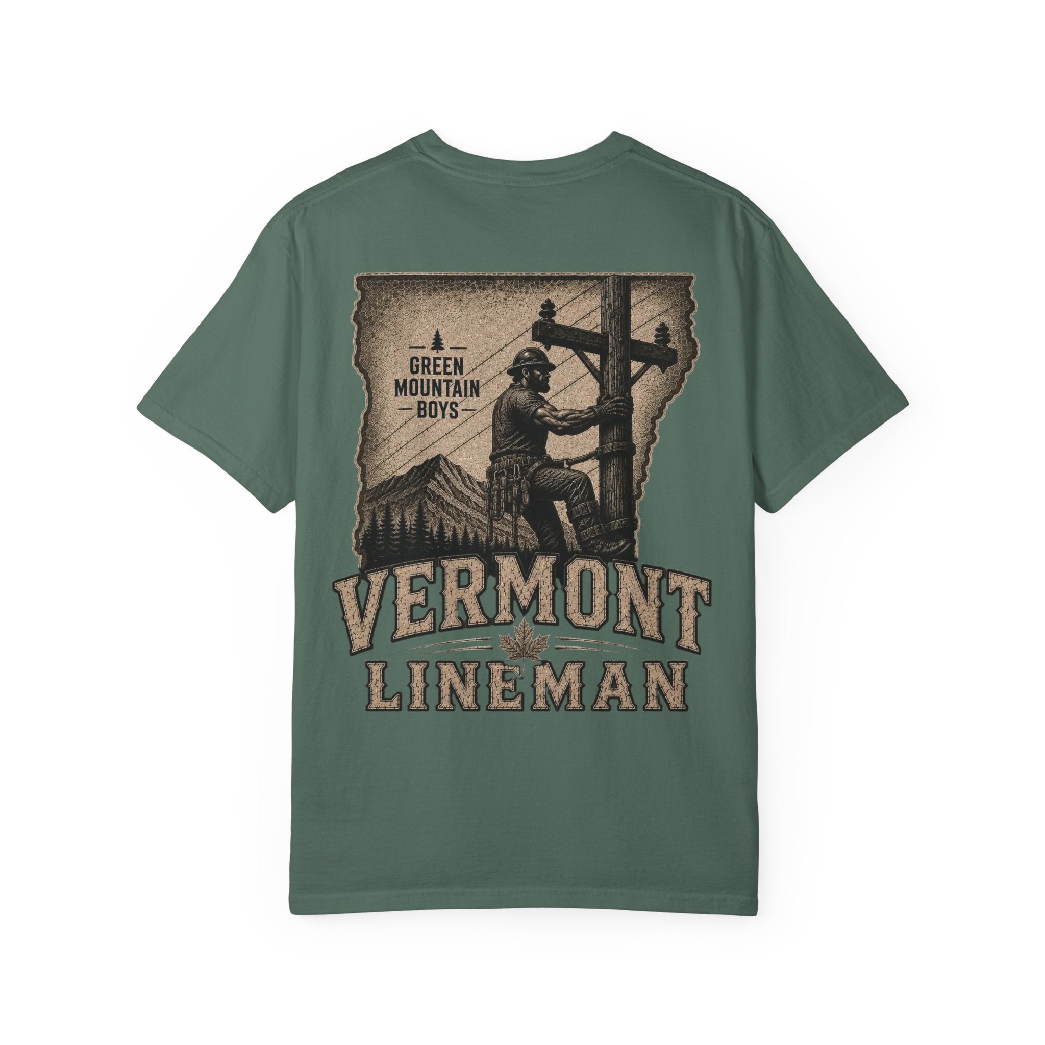 LineDaddy Vermont Lineman T-Shirt