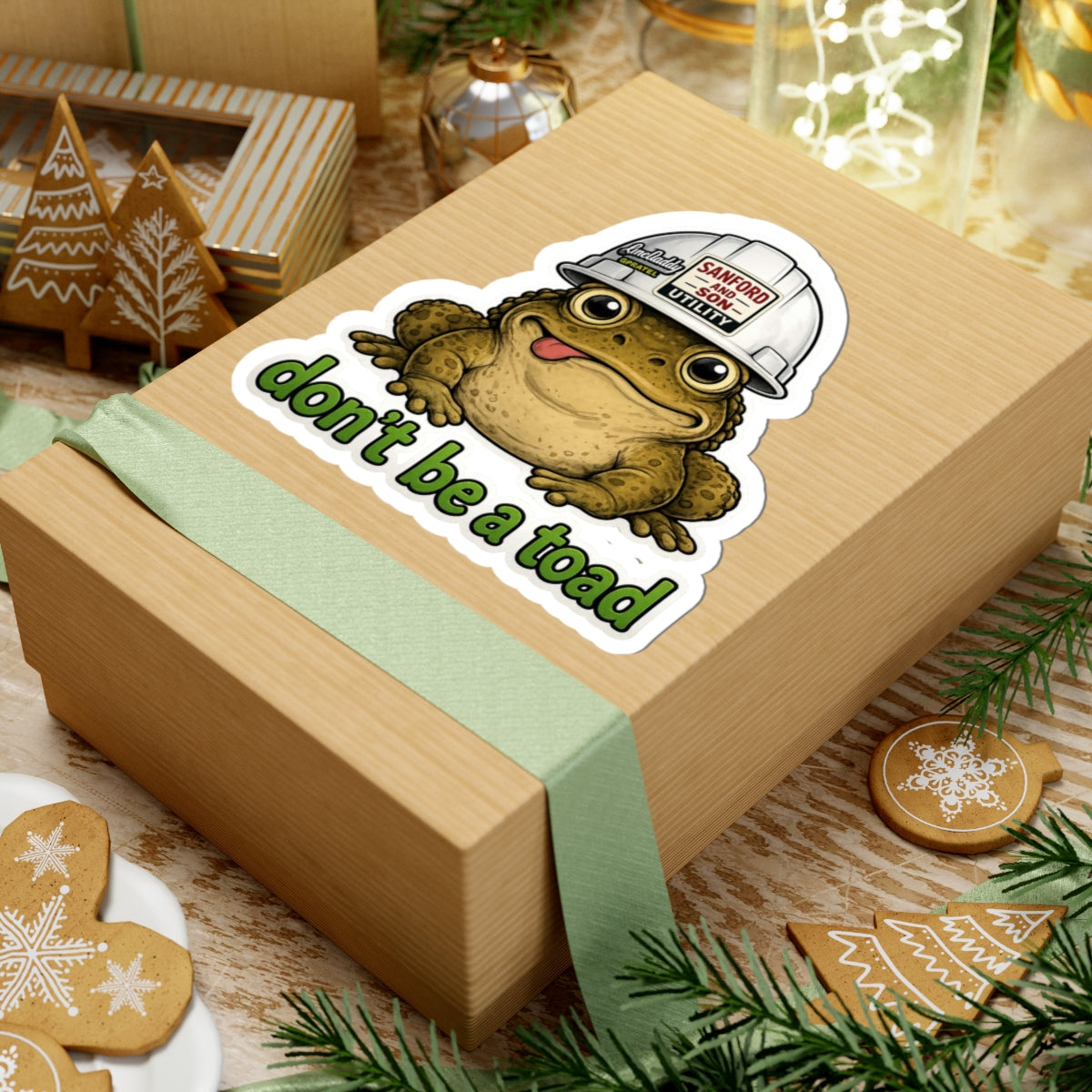 Don't Be a Toad Sticker