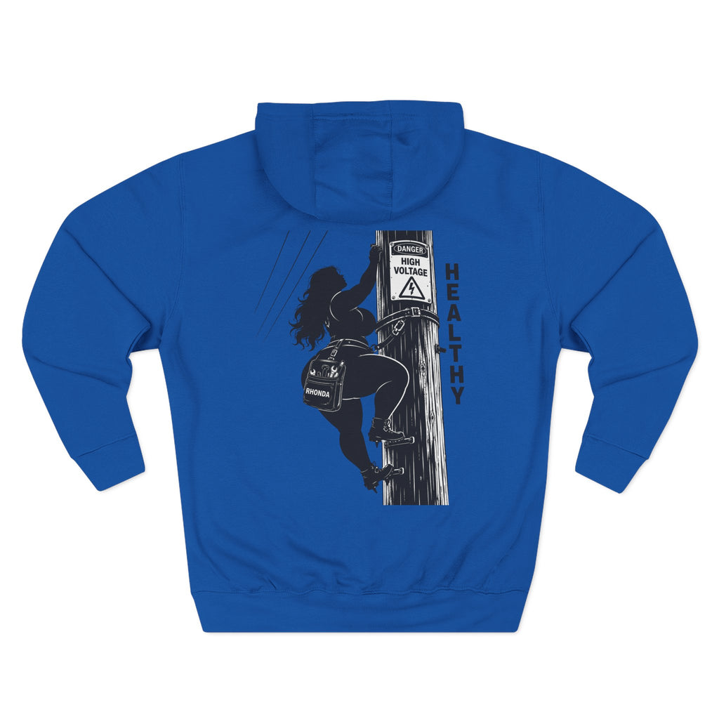 Climbing Girl 'Healthy' Fleece Hoodie