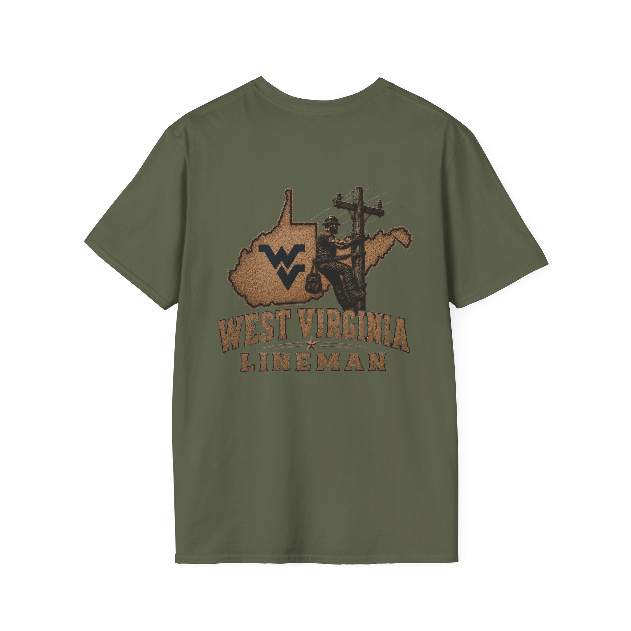LineDaddy West Virginia T-Shirt